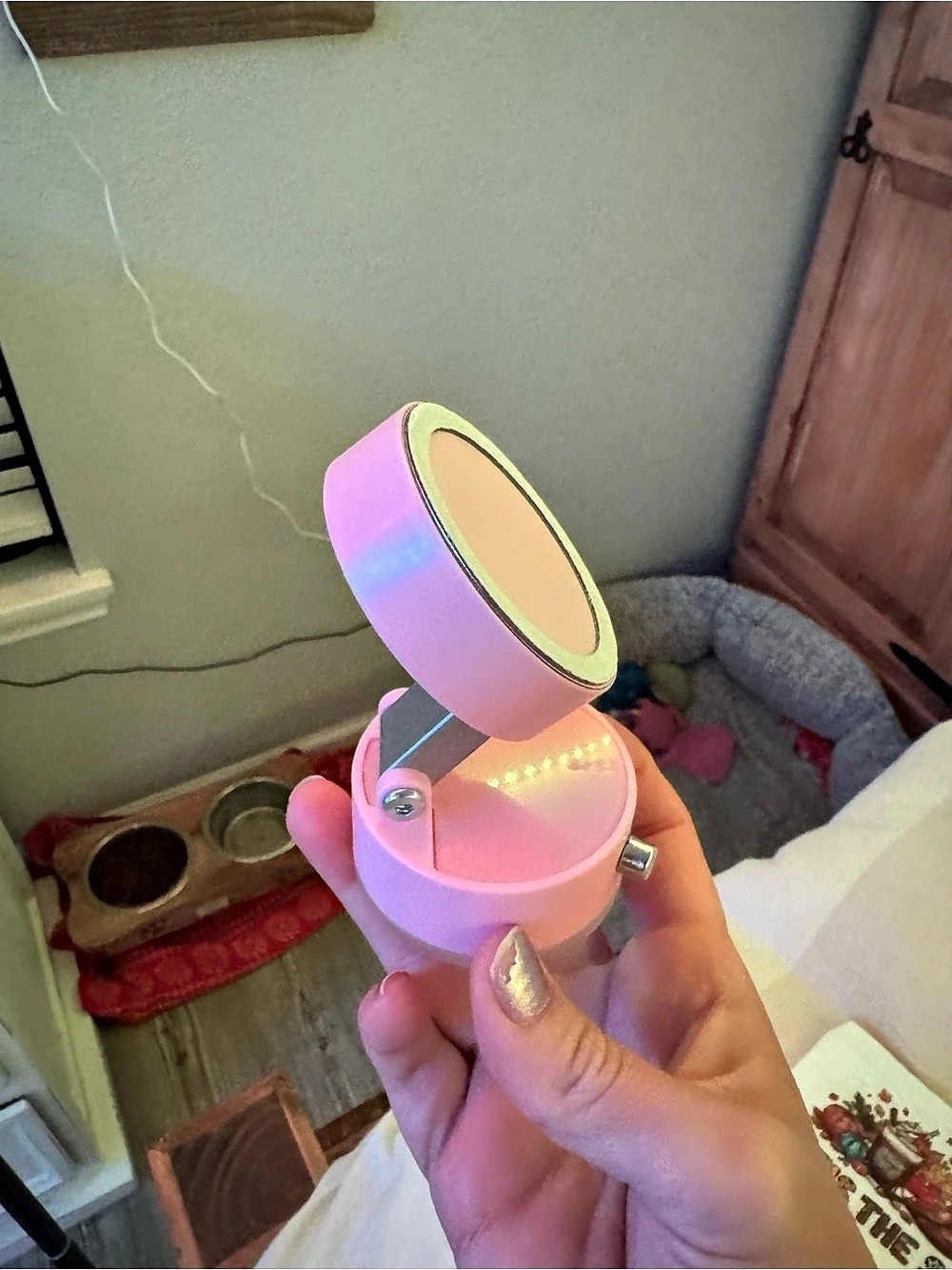 Pink Makeup Mirror